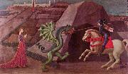paolo uccello The Princess and the Dragon, oil painting